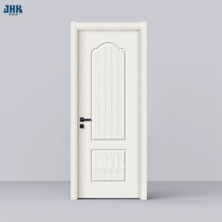 白色 2 パネル木製 PVC ドア