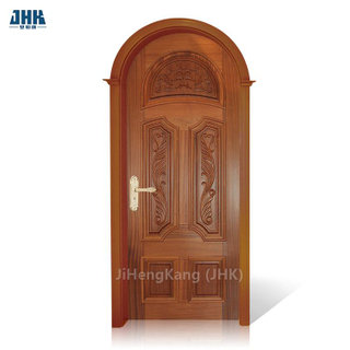 トップアーチスタイルのアルダー材のドア