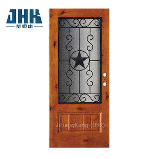 インテリアルームガラスモデル木製ドア