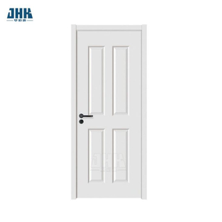 4 パネル インテリア木製ホワイト プライマー ドア