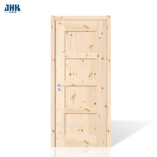 ファッショナブルなパイン材の木製ドア
