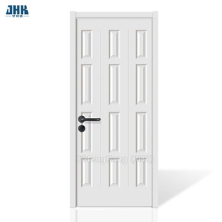 白いラミネート 4 パネルのインテリア キャビネット ドア